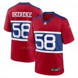 Camiseta NFL Game New York Giants Bobby Okereke Alterno Rojo