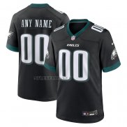 Camiseta NFL Game Philadelphia Eagles Alterno Personalizada Negro