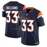 Camiseta NFL Limited Denver Broncos Javonte Williams Alterno Vapor F.U.S.E. Azul