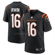 Camiseta NFL Game Cincinnati Bengals Trenton Irwin Negro