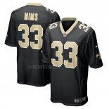 Camiseta NFL Game New Orleans Saints Jordan Mims Negro