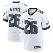 Camiseta NFL Game Philadelphia Eagles Saquon Barkley Blanco