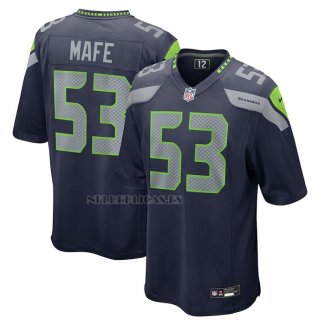 Camiseta NFL Game Seattle Seahawks Boye Mafe Azul