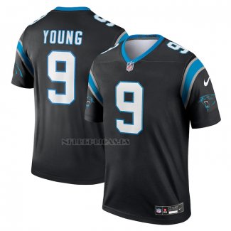 Camiseta NFL Legend Carolina Panthers Bryce Young Negro