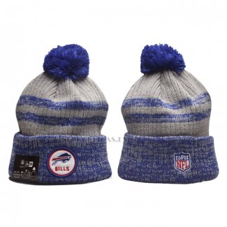 Gorro Beanie Buffalo Bills Sideline Azul Gris