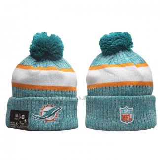 Gorro Beanie Miami Dolphins Sideline Verde