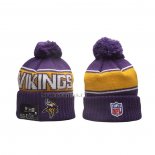 Gorro Beanie Minnesota Vikings New Era Sideline Violeta