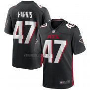 Camiseta NFL Game Atlanta Falcons Josh Harris Negro