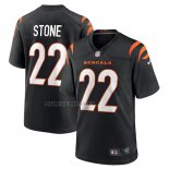 Camiseta NFL Game Cincinnati Bengals Geno Stone Negro