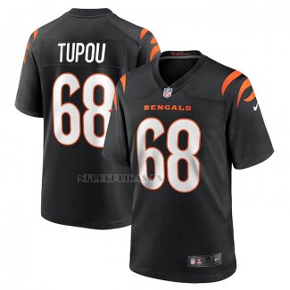 Camiseta NFL Game Cincinnati Bengals Josh Tupou Negro