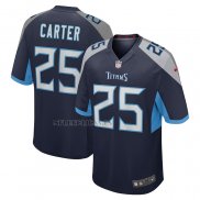 Camiseta NFL Game Tennessee Titans Jamal Carter Azul