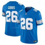 Camiseta NFL Limited Detroit Lions Jahmyr Gibbs Vapor F.U.S.E. Azul