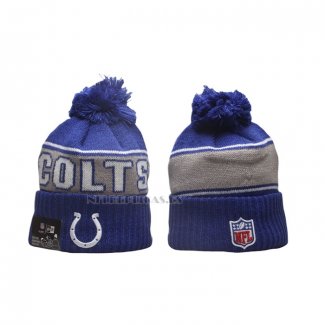 Gorro Beanie Indianapolis Colts New Era Sideline Azul Gris