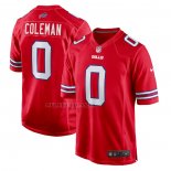Camiseta NFL Game Buffalo Bills Keon Coleman Alterno Rojo