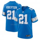 Camiseta NFL Game Detroit Lions Amik Robertson Azul