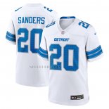 Camiseta NFL Game Detroit Lions Barry Sanders Retired Blanco