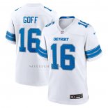 Camiseta NFL Game Detroit Lions Jared Goff Blanco2
