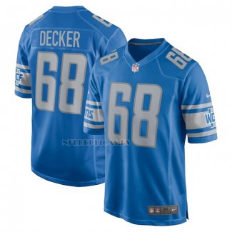 Camiseta NFL Game Detroit Lions Taylor DeckerAzul