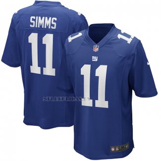 Camiseta NFL Game New York Giants Phil Simms Retired Azul