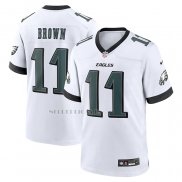 Camiseta NFL Game Philadelphia Eagles A.J. Brown Verde2