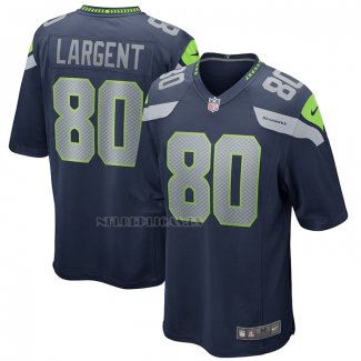 Camiseta NFL Game Seattle Seahawks Steve Largent Retired Azul