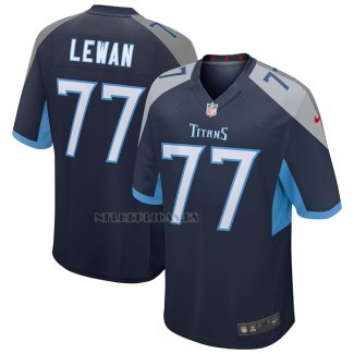 Camiseta NFL Game Tennessee Titans Taylor Lewan Azul