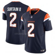 Camiseta NFL Limited Denver Broncos Patrick Surtain II Alterno Vapor F.U.S.E. Azul