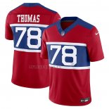 Camiseta NFL Limited New York Giants Andrew Thomas Alterno Vapor F.U.S.E. Rojo
