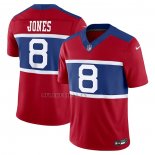 Camiseta NFL Limited New York Giants Daniel Jones Alterno Vapor F.U.S.E. Rojo