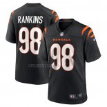 Camiseta NFL Game Cincinnati Bengals Sheldon Rankins Negro
