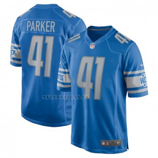 Camiseta NFL Game Detroit Lions AJ Parker Azul