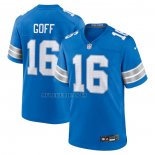 Camiseta NFL Game Detroit Lions Jared Goff Azul2