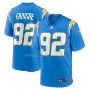 Camiseta NFL Game Los Angeles Chargers Justin Eboigbe Azul