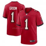 Camiseta NFL Game Tampa Bay Buccaneers Number 1 Groom Rojo
