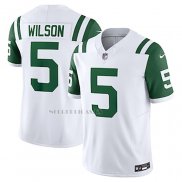 Camiseta NFL Legend New York Jets Garrett Wilson Alterno Blanco