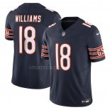 Camiseta NFL Limited Chicago Bears Caleb Williams Vapor F.U.S.E. Azul