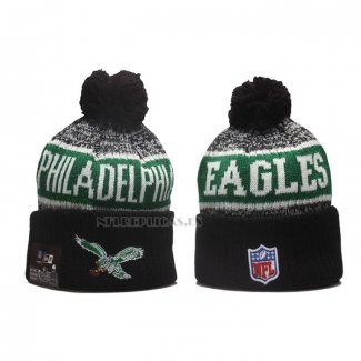 Gorro Beanie Philadelphia Eagles Sideline Negro Gris