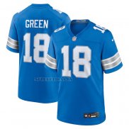 Camiseta NFL Game Detroit Lions Antoine Green Azul Blanco