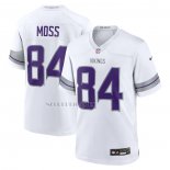 Camiseta NFL Game Minnesota Vikings Randy Moss Alterno Retired Blanco