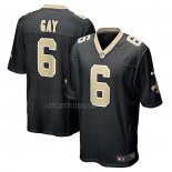 Camiseta NFL Game New Orleans Saints Willie Gay Negro