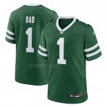 Camiseta NFL Game New York Jets Number 1 Dad Verde2