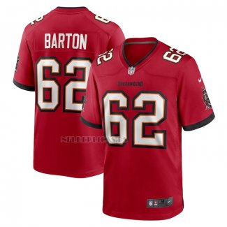 Camiseta NFL Game Tampa Bay Buccaneers Graham Barton 2024 NFL Draft First Round Pick Rojo