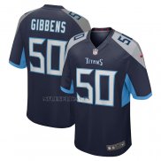 Camiseta NFL Game Tennessee Titans Jack Gibbens Primera Azul