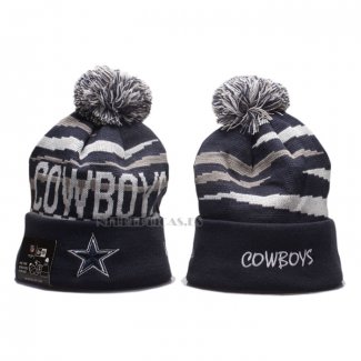 Gorro Beanie Dallas Cowboys Stripe Azul Marino