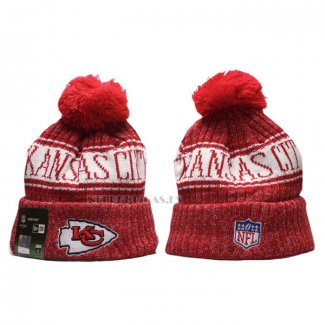 Gorro Beanie Kansas City Chiefs Sideline Rojo2