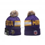 Gorro Beanie Minnesota Vikings New Era Violeta