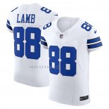 Camiseta NFL Elite Dallas Cowboys CeeDee Lamb Vapor F.U.S.E. Blanco