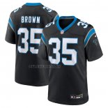 Camiseta NFL Game Carolina Panthers Anthony Brown Negro