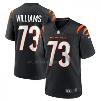 Camiseta NFL Game Cincinnati Bengals Jonah Williams Negro