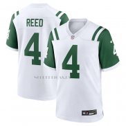 Camiseta NFL Game New York Jets D.J. Reed Classic Alterno Blanco